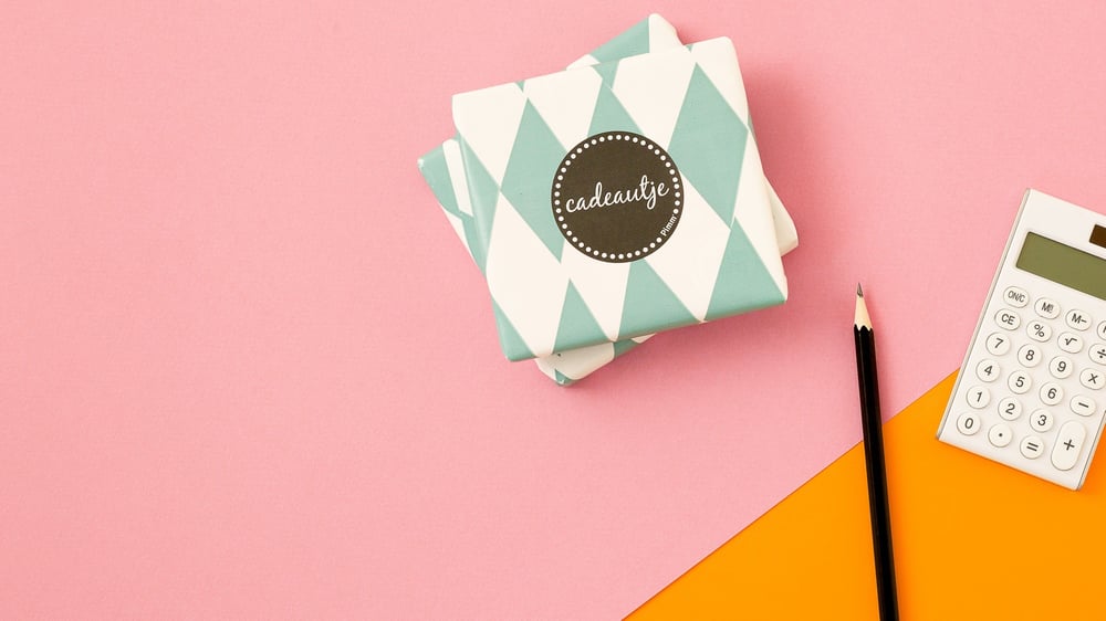 Cadeautje en rekenmachine