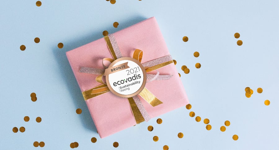 Cadeautje met confetti