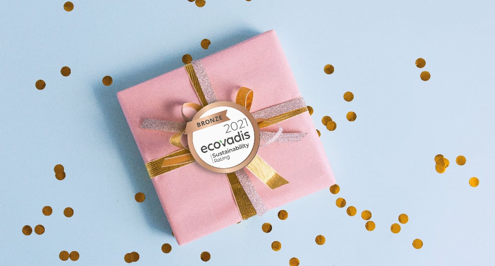 Cadeautje met confetti