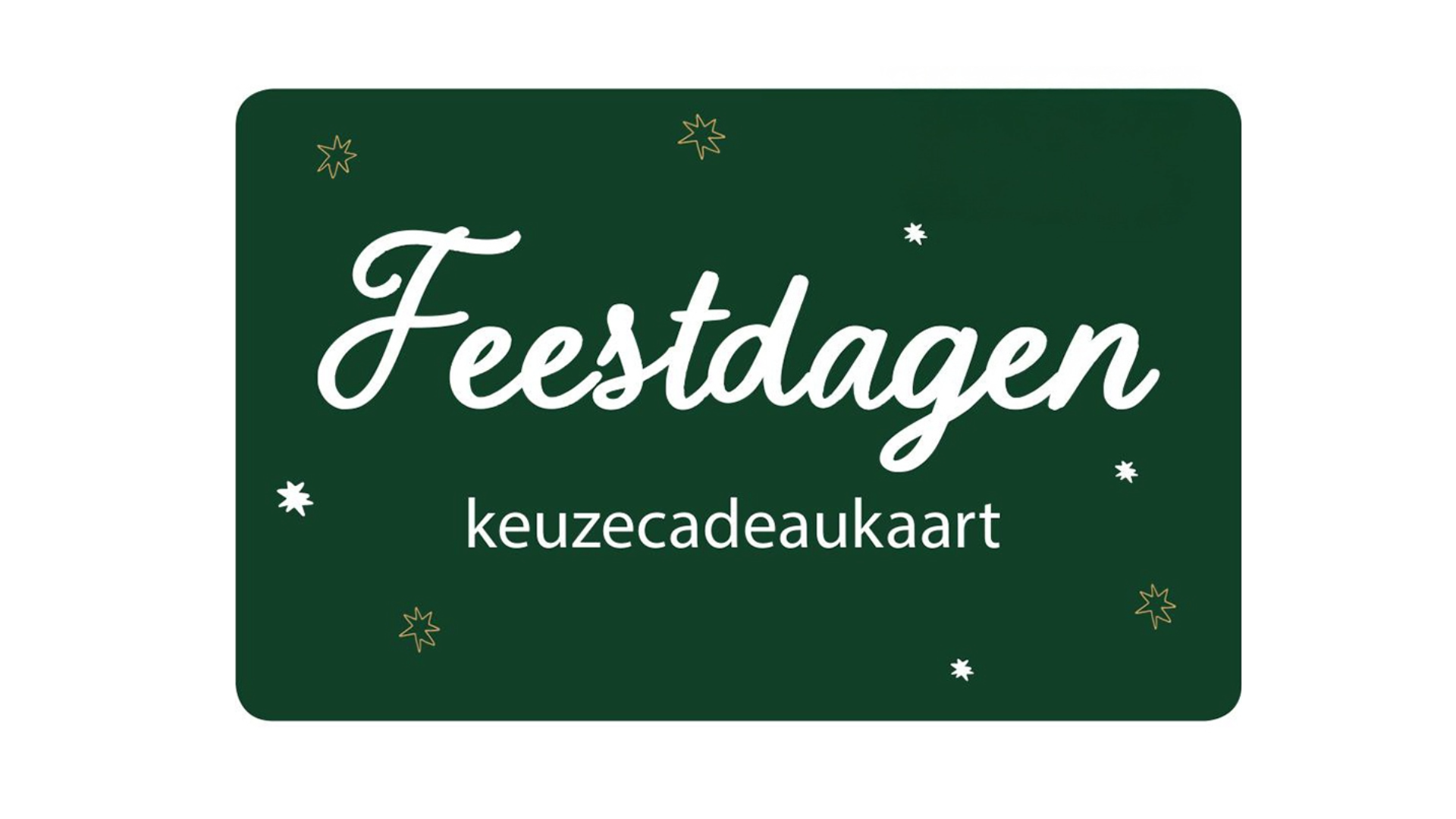 Keuzecadeaukaart - Feestdagen