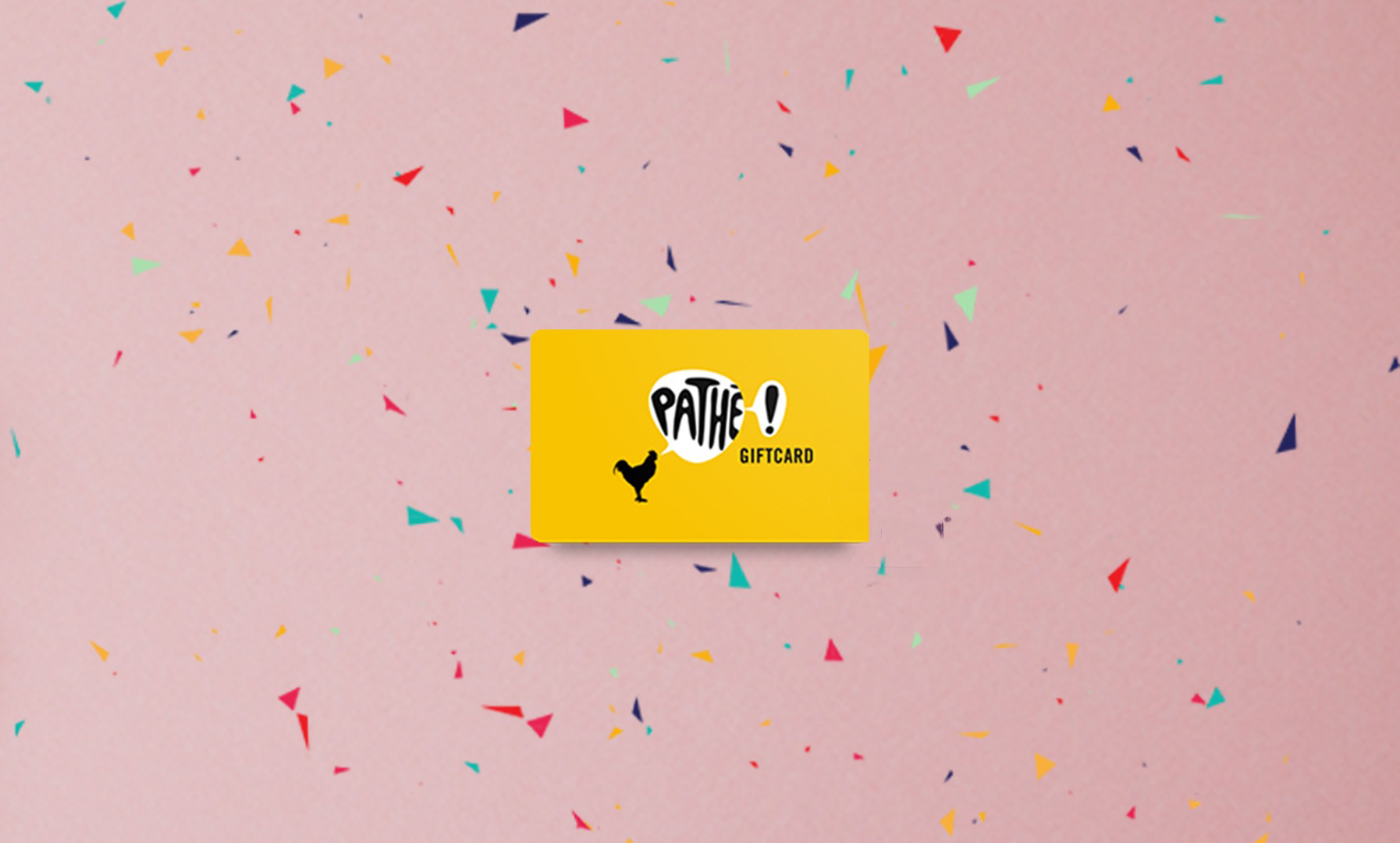 Pathé-giftcard zonder logo