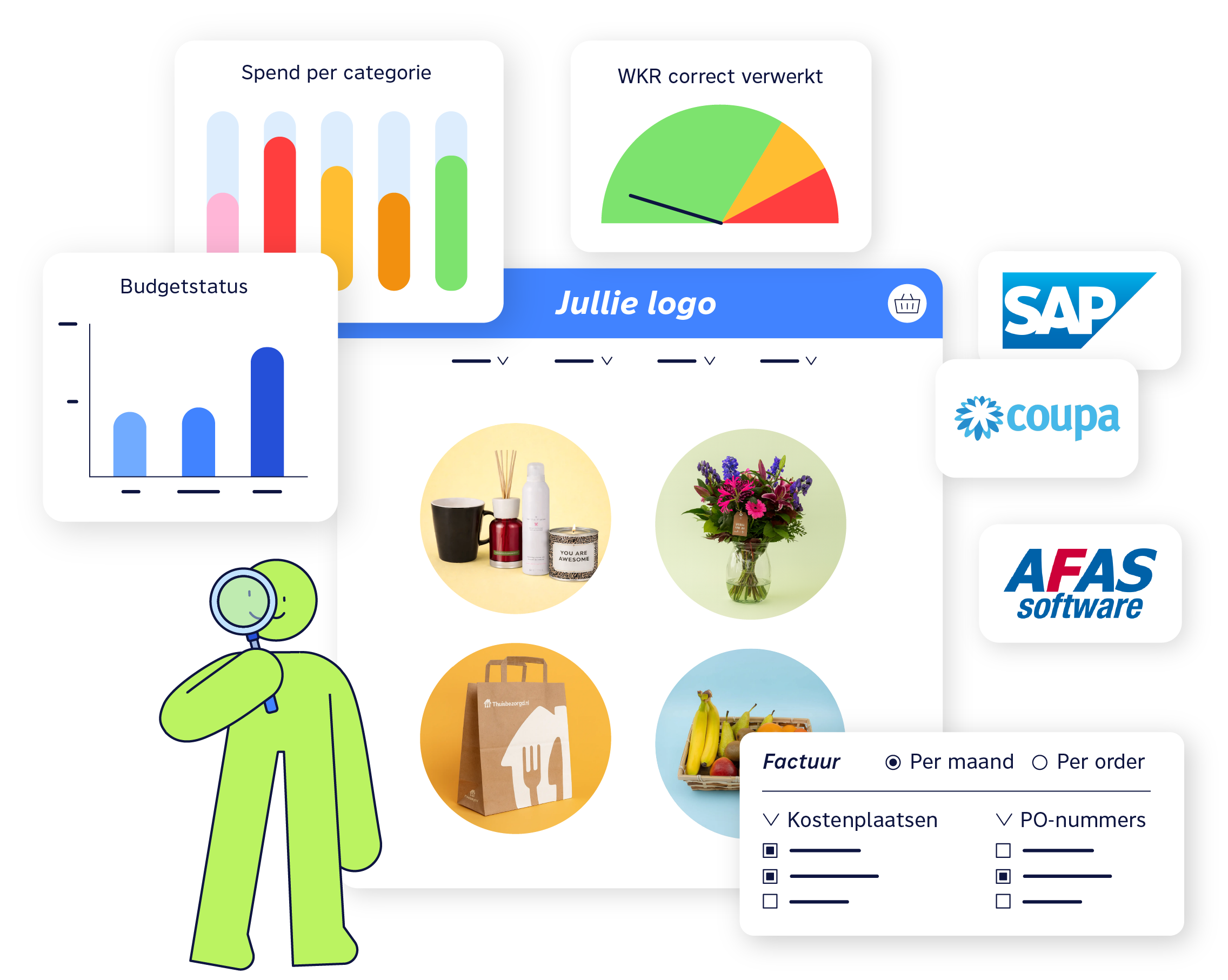 Platform dat Finance inzicht en controle geeft over kleine uitgaven, leveranciers en facturatie.