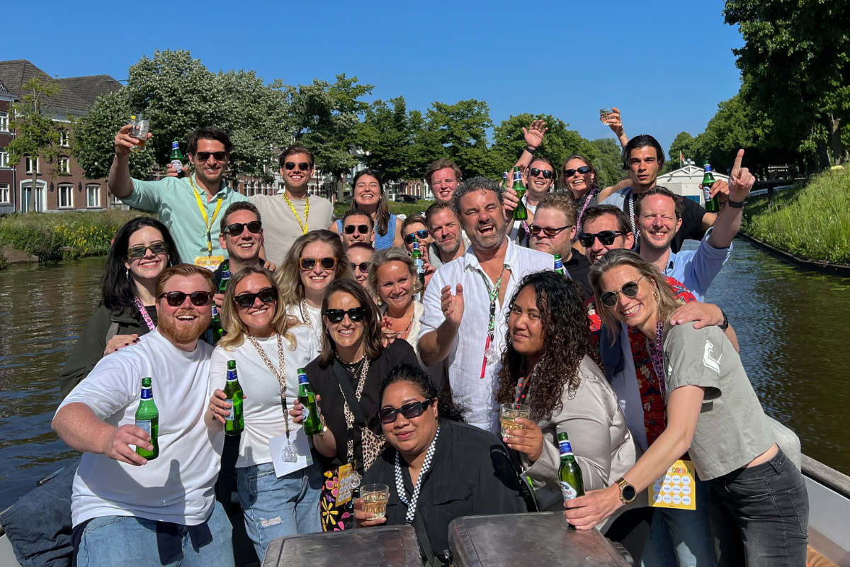 Teamfoto van Pimm
